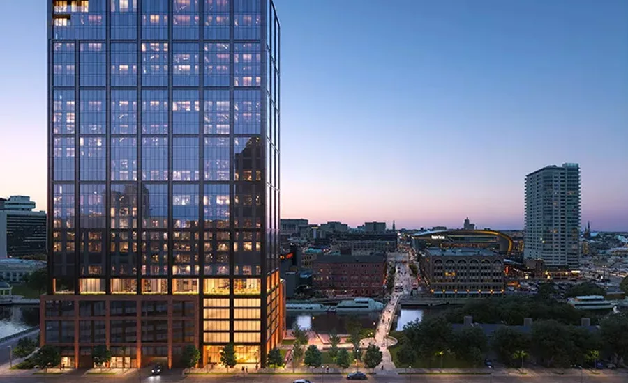 C.D. Smith Construction, the contractor for a $230-million mass timber-concrete hybrid tower planned in Milwaukee, has filed a lien for unpaid work on the project.