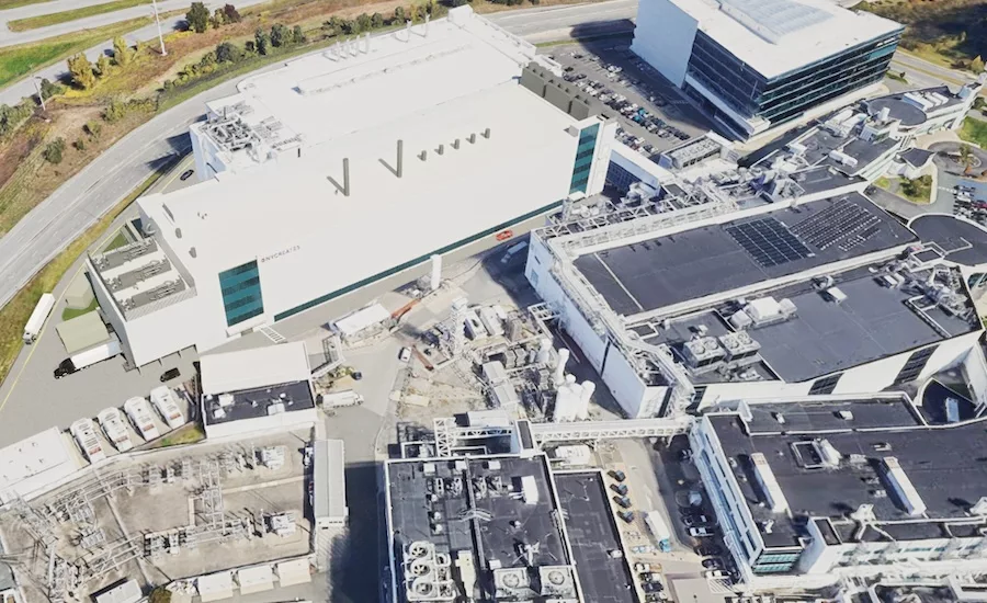 A bird’s eye view of the NY CREATES NanoFab Reflection Semiconductor facility 
