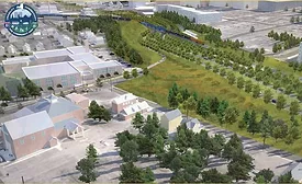 A rendering of the I-81 project
