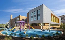 The John Francis Education Campus in Washington, D.C. won the Best Project-level award in the K-12 Education category. 