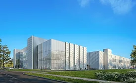 Rendering of Merck Wilmington Biotech project