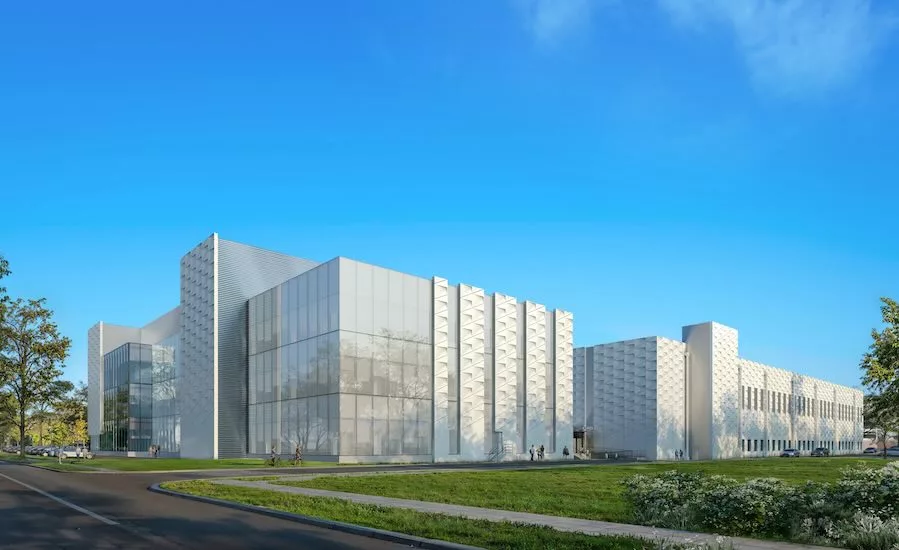 Rendering of Merck Wilmington Biotech project