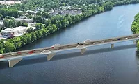 Rendering of the Rourke Bridge in Massachusetts