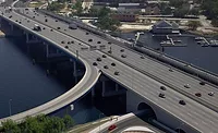A rendering of the Washington Bridge in Providence, R.I.