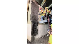 sprayable ultra-high performance concret