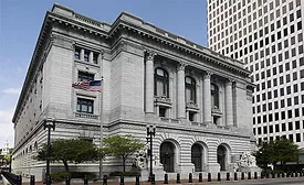 Exterior of the U.S. District Court for the District of Rhode Island in Providence.