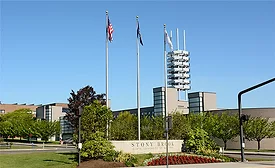 Entrance to Stony Brook University campus on Long Island.