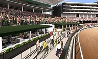 The Victory Run project at Churchill Downs in Louisville, Ky.