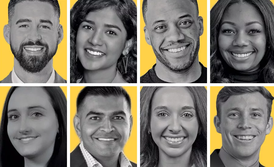 Top Young Professionals collage