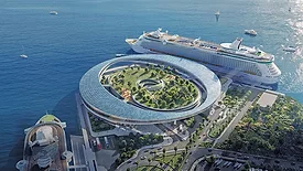 harbor cruise ship terminal