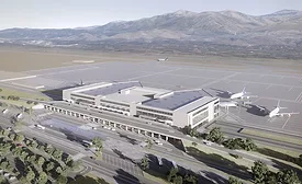 Crete airport render