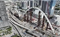 HDR Settlement on Miami Bridge design