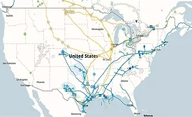 Enbridge pipeline map.