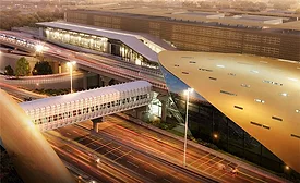 Rendering of Dubai Metro Blue Line expansion as tunnel boring begins on the project’s underground corridor.