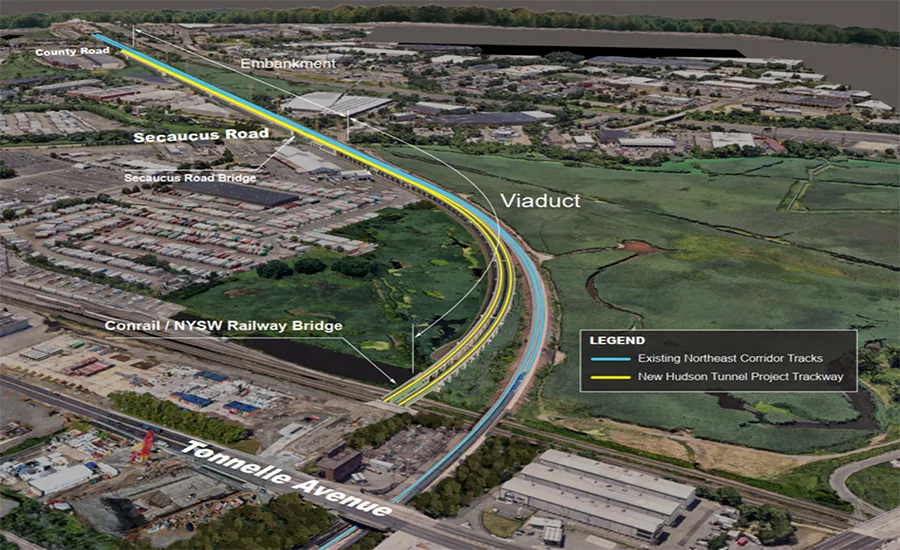 Gateway Awards $712M NJ Rail Approach Contract for Hudson River Tunnel