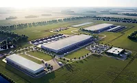 ABC-Meta-Ohio Rendering of Meta's Bowling Green, Ohio, data center campus, where construction is underway on an $800 million AI-focused facility.