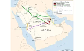 Saudi Landbridge Map