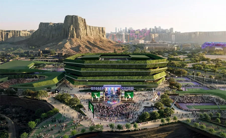 enr.com - Bryan Gottlieb - 33,000-Seat Tennis Center With Retractable-Roof Venues Planned in Saudi Arabia