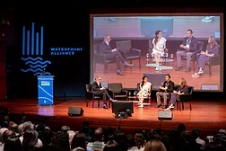 Opening plenary at Coastal Waterfront Conference