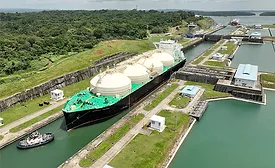 Panama Canal LNG Tanker