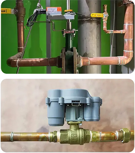 Water leak detection sensors.