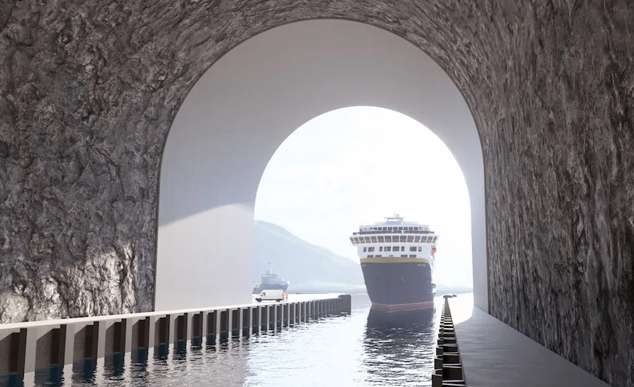 Stad Tunnel render