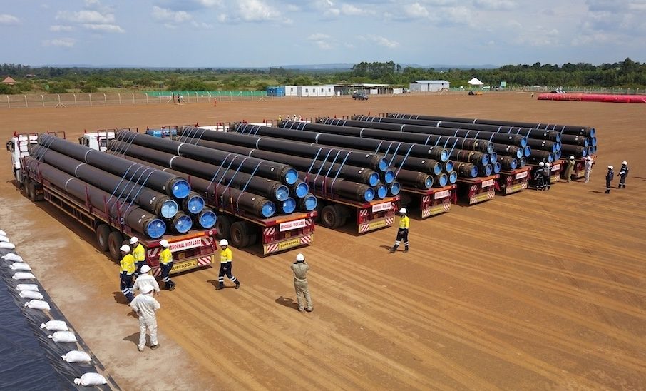 East Africa $5.6B Oil Pipeline Nears Finish, with Friends and Foes