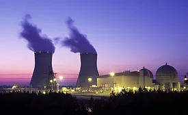 Photo of the Vogtle nuclear power plant in Georgia.