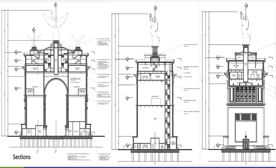 Commission Grants Preliminary Approval for 250-Foot Memorial Circle Arch