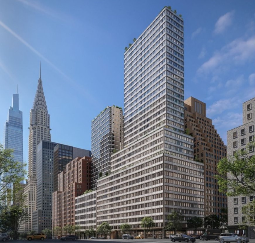 Pfizer NYC Gensler render