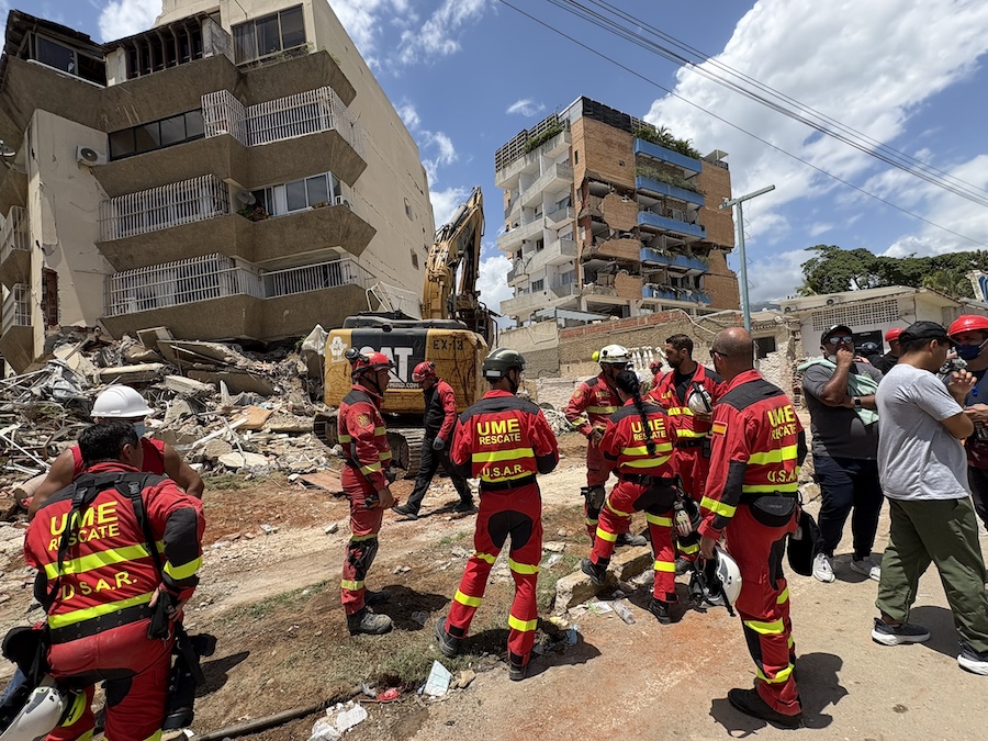 Venezuela quake collapse
