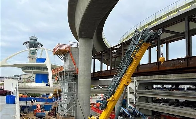 LAX people mover work in 2022.jpg Los Angeles Airort People Mover Lawsuit