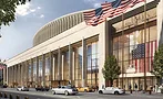 Rendering of the planned Penn Station reconstruction above proposed track-level improvements.