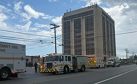 Empire Tower in Glen Burnie, Va. was closed after being deemed unstable