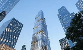 A rendering of the new Amex headquarters at the World Trade Center