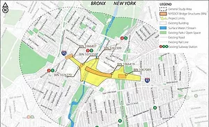 WEB Cross Bronx.jpg The New York State Department of Transportation is suspending plans to spend $900 million on a series of old bridges in the Bronx.