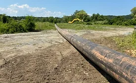 Crews are working around the clock to fix a water main break in Massachusetts