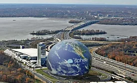 A rendering of the Sphere National Harbor