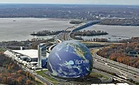 A rendering of the Sphere National Harbor