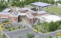 WEB lexington high.jpg A rendering of the new Lexington High in Lexington, Mass.