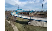41st St. Pedestrian Arch Bridge Over Lake Shore Drive 41st St. Pedestrian Arch Bridge Over Lake Shore Drive