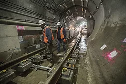 East Side Access construction New York Grand Central workers
