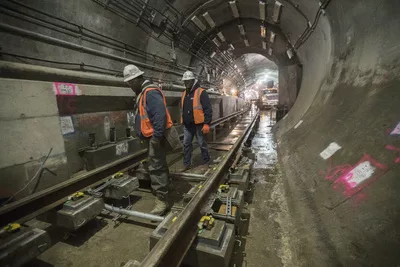 East Side Access construction New York Grand Central workers