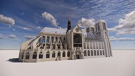 Notre Dame 3d Model