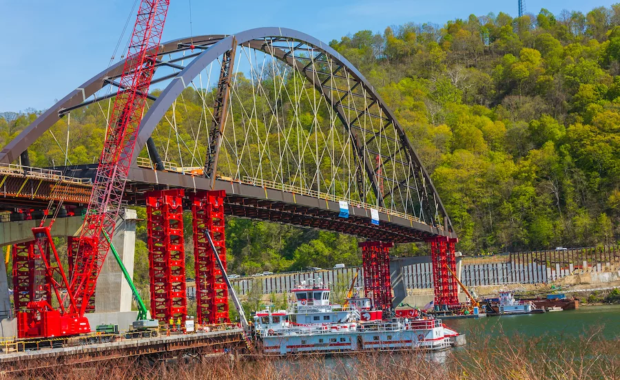 W. Va. Bridge Float 2