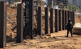 Amazon HQ2 Pile Driving