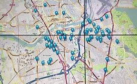 Mass Gas Fire Map