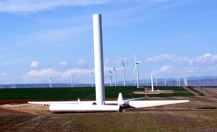 Biglow Canyon Wind Farm in Oregon