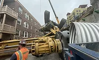 Collapsed Drill Rig Collapsed Drill Rig
