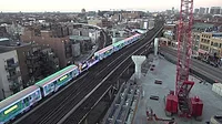 Chicago Transit Authority Red/Purple Straddle Bent